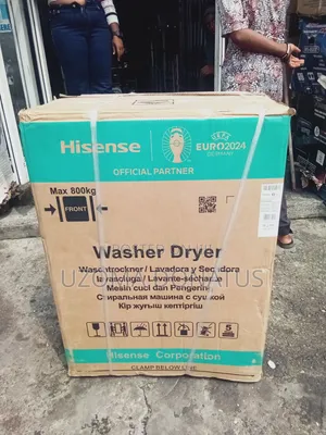 Hisense 8kg Inverter Washing Machine and Dryer