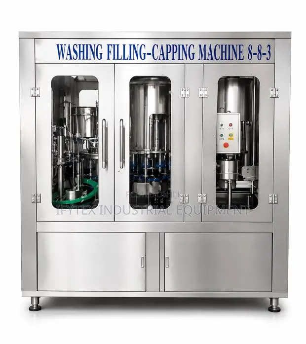 Automatic Washing Filling Capping Machine - 1