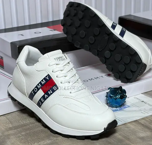 Tommy Hilfiger Men's Leather Sneakers - 1