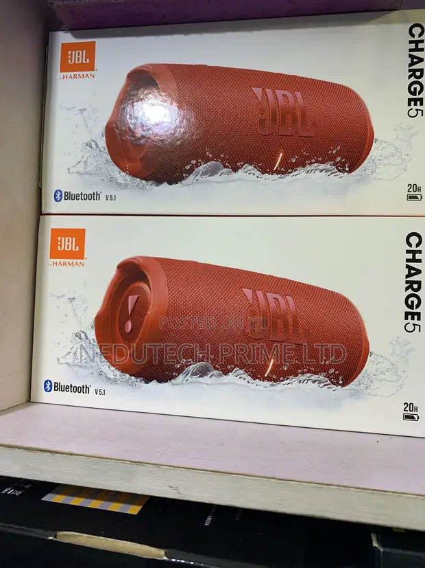 Brand New JBL Charge 5 Portable Speaker, Sealed - 1