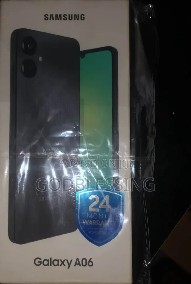 New Samsung Galaxy A06 64GB Black - 1