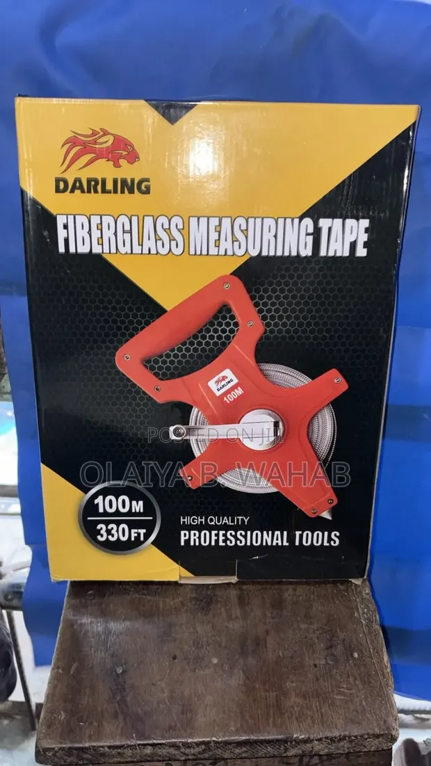 Darling 100M Fiberglass Measuring Tape - 1