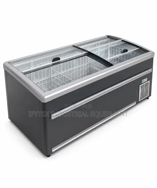 Freezer Kasuwanci Mai Ƙofar Gilashi Mai Zamewa - 1