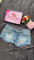 Bum Shorts Na Mata Launi Biyu - Girman M - 1