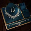 A Touch of Dazzle Jewellery Set - Silver - 5