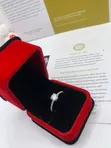 VVS Moissanite Diamond Engagement & Wedding Rings - 2