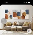 3 Sets Modern Geometric Wall Art - 1