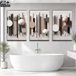 3 Sets Modern Geometric Wall Art - 4