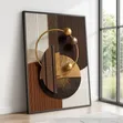 Modern Geometric Abstract Wall Art - 1