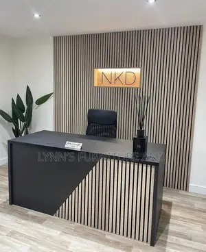 Boss Office Products Executive Desk - Brand New