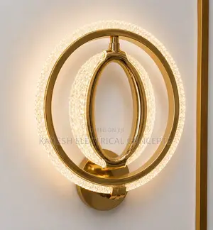 Modern Luxury Oval LED Wall Lamp