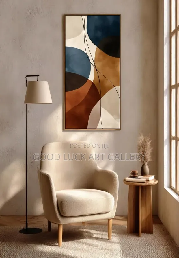 Modernist Abstract Canvas Wall Art - 1