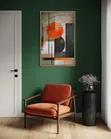 Modernist Abstract Canvas Wall Art - 2