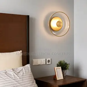Sconce Na Zamani Na Gilashi - Haske Mai Dumi