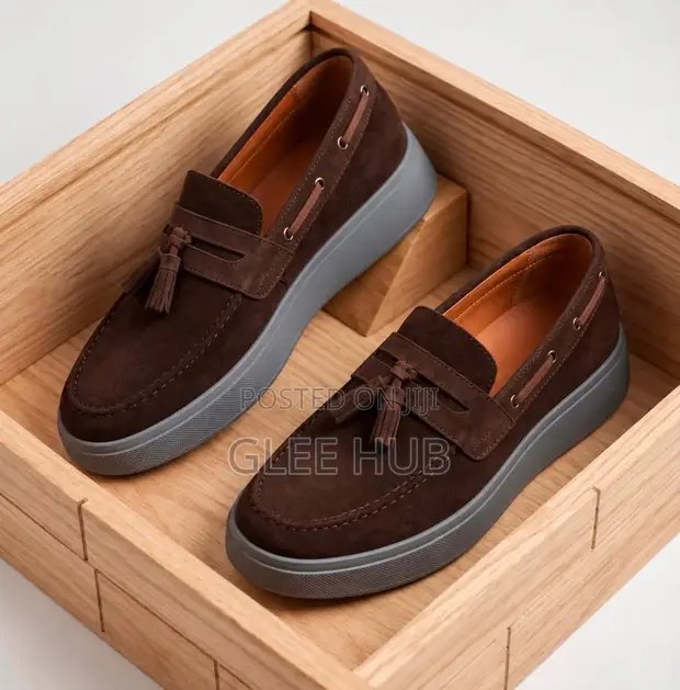Unbranded Suede Loafers - 1