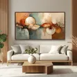 Abstract Spring Wall Art - Modern Geometric Canvas - 2