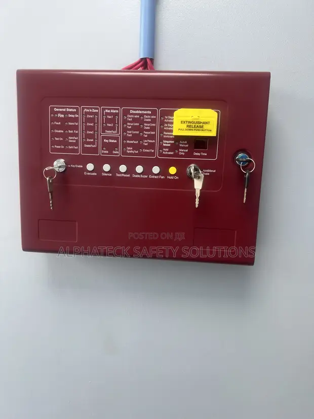 FM-200 Fire Suppression System Installation - 1