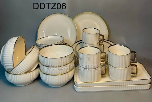 32-Piece Ceramic Dinner Set - 1