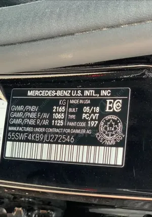 2018 Mercedes-Benz C300 Base AWD 4MATIC Sedan - Blue