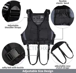 Owntop Adjustable Buoyancy Jacket Swim Vest (XL-XXL)