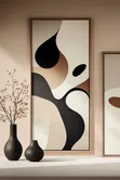Minimalist Abstract Canvas Wall Art - 1