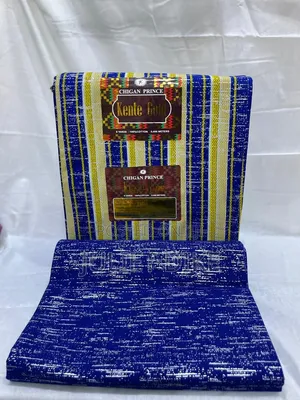 New Kente Gold Fabric