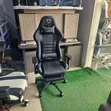 Premium Furgle Gaming/Streaming Chair - All Black - 1