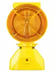 Solar Barricade Warning Light - Construction Traffic Flashing Light - 1