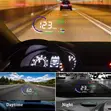A8 OBD2 Windshield HUD Head Up Display - 4