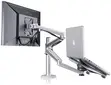 Adjustable Aluminium Laptop/Monitor Dual Arm Mount - 2