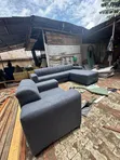 Kujera Mai Siffar L da Kujera Daya Mai Kayar Boucle - 1