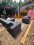 Kujera Mai Siffar L da Kujera Daya Mai Kayar Boucle - 5