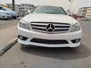2008 Mercedes-Benz C300 Sport Sedan AWD White