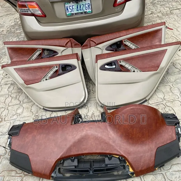Premium Diamond Design Dashboard & Doormat Set - 1