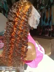 26" Gashin Mutum na Burmese Curls - P4/350 (Ony) - 4
