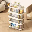 4-Layer Trolley Storage Rack Organizer - 5