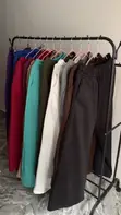 Unisex Plain Baggy Joggers - 1