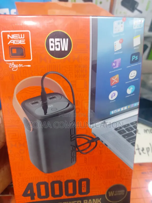 Sabon Newage 40,000mAh 65W Power Bank - 1