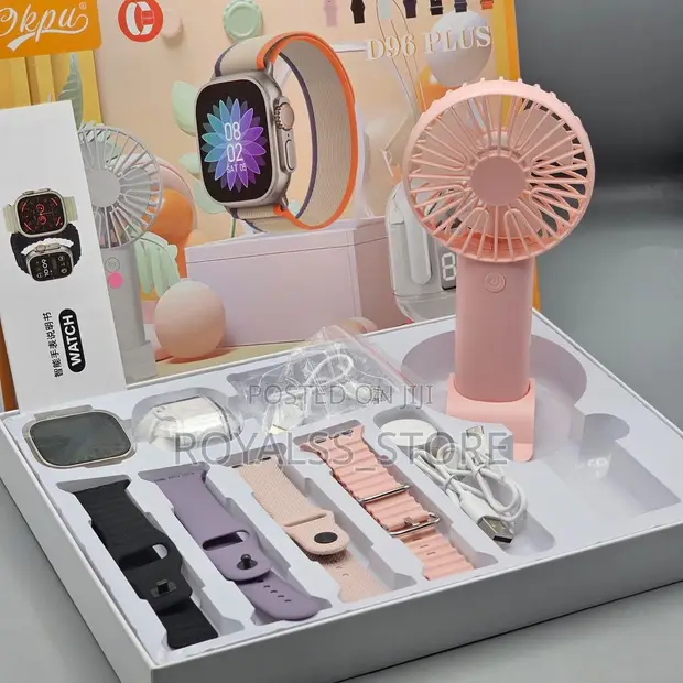 D96 Plus 7-in-1 Smartwatch Gift Set Combo - 1