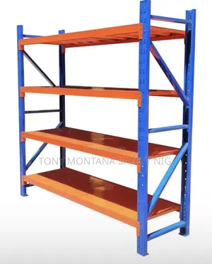 Brand New Warehouse Shelving L2000xW600xH2000mm, 4 Layers