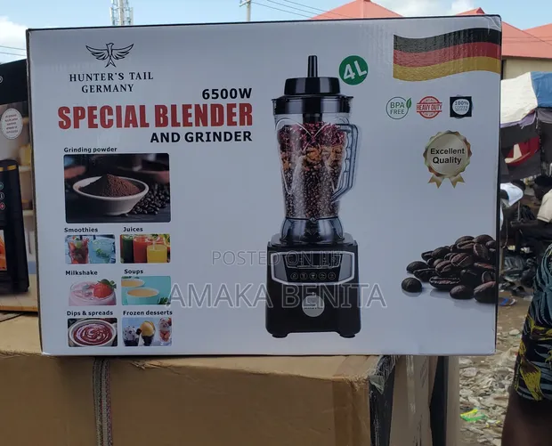 Hunter's Tail Commercial Blender 4L - 1
