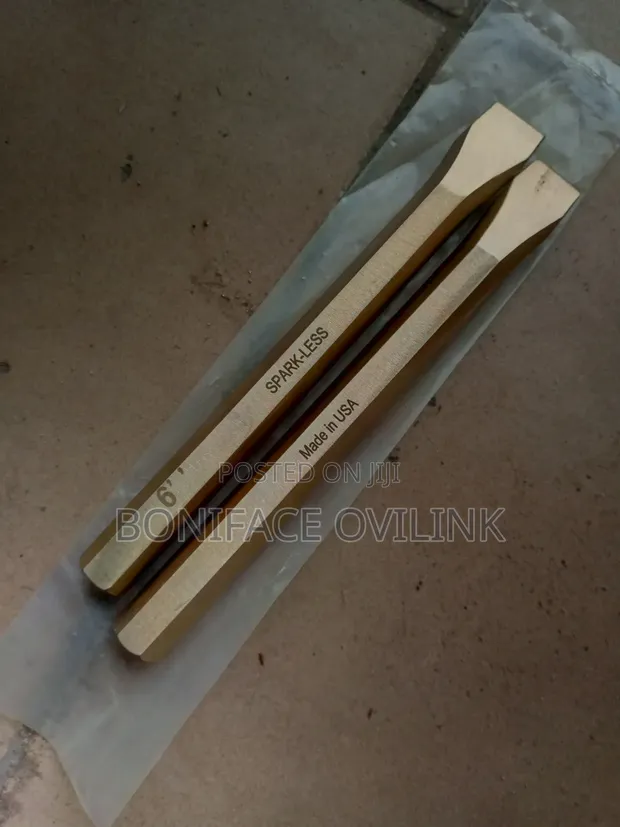 6" Brass Chisel - Various Sizes Available - 1