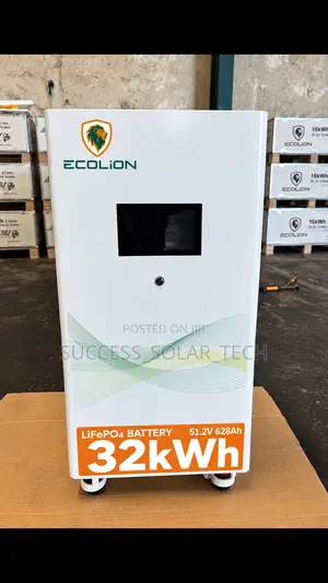 Ecolion 32kWh 51.2V LiFePO4 Baturi