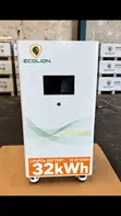 Ecolion 32kWh 51.2V LiFePO4 Battery - 2