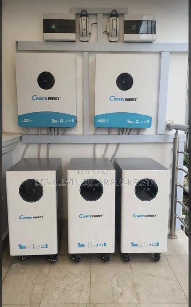 Cworth 15kWh Battery / 12kVA Hybrid Inverter System - 1