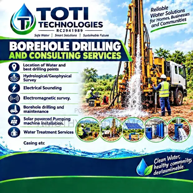 Borehole Drilling & Solar Pumping by Toti Technologies - 1