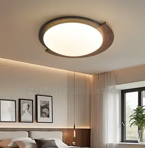 Minimalist Round Flush Mount Ceiling Light