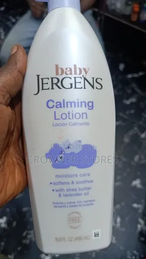 Jergens Baby Calming Lotion with Shea Butter & Lavender Oil, 16.8 Fl Oz