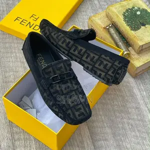 Fendi Print Loafers
