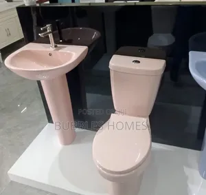Golden Diamond Mini Water Closet - Pink